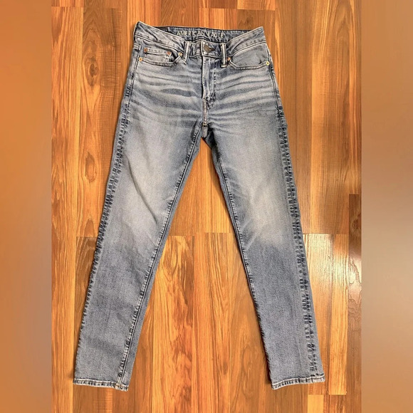 Men’s American Eagle AirFlex+ Slim Straight Jeans Size 26 x 30 - Picture 1 of 10